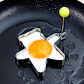Miniatyrbillede 5 af 5: Elefanterne - Rustfrit stål bageomeletform Hjem BÆRBAR O