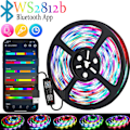 Miniatyrbillede 1 af 5: 5V skyde farve USB lys bar RGB flash farve skiftende raceho