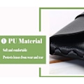 Miniatyrbillede 3 af 5: Blødt læder brilleetui PVC knap brillepose Solbrilleetui Brillepose