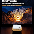 Miniatyrbilde 5 av 5: Projektoren kan kobles til mobiltelefoner, Android eller iOS, Windows