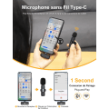 Miniatyrbilde 3 av 5: Trådløs mikrofon, CP1(C) 2.4GHz trådløs mikrofon (Typc-C)