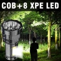 Miniatyrbillede 5 af 5: Multifunktionel Octa-Core LED Udendørs Lommelygte Stærkt Lys