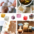 Miniatyrbillede 2 af 5: 3D Silikonforme til Stearinlysfremstilling, Rubiks Terning Soyforme, Chokoladeforme