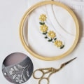 Miniatyrbild 4 av 5: 4 stycken bambu broderiram med olika storlekar bambu justering