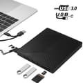 Miniatyrbilde 1 av 5: USB 3.0/Type-c Ekstern CD/DVD-stasjon