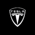 Miniatyrbilde 1 av 5: 2 stk. Velkommenlys egnet for Tesla, dedikert TESLA MODEL3 A