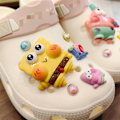 Miniatyrbillede 3 af 5: 12 stk. 3D Clog Sandaler Smykker (Sponge Bob), Sko Charms, Søde Sko Smykker til Clogs Sko Armbånd DIY