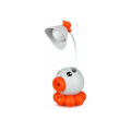 Miniatyrbillede 1 af 4: Gul skrivebordslampe, sød multifunktionel foldbar blæksprutteformet L