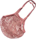 Mesh Net Bag med lång axelrem, stretchbar, återanvändbar