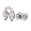 Miniatyrbilde 2 av 5: Wire Rope Clip Kabelklemme 304 Rustfritt Stål U Bolt Sadel Fas