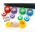 Miniatyrbillede 4 af 5: Squid Game 2 Gonggi & Etui Koreansk Sort M