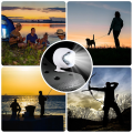 Miniatyrbilde 3 av 4: 2 stk. Hodelykter for Croc Hole Sko Lys Fotturer Camping Advarsel