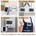 Miniatyrbillede 3 af 5: 3\" Stort Display Køkken Timer - Digital Timer Magnetisk Bagside