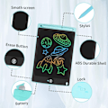 Miniatyrbilde 5 av 5: Fargerik LCD-skrivetavle, 8,5 tommers tegnebrett grafikktabell blue