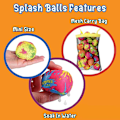 Miniatyrbillede 2 af 4: 24 stk. Splash Water Balls Bombs med netpose | Soaking Games f