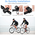 Miniatyrbillede 4 af 5: Elektrisk cykelklokke, elektronisk hornalarm cykelklokke 120dB, IP