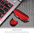 Miniatyrbillede 5 af 5: Bærbar USB mp3-afspiller med sort digitalt LCD-display