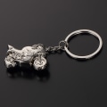Miniatyrbilde 4 av 4: 2 stk. Mini motorsykkel forkrommet metall nøkkelringer
