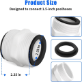 Miniatyrbillede 3 af 5: Passer til Intex Coleman 1,5 tommer 2-huls swimmingpool pumpe slange adapter