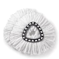 Miniatyrbilde 3 av 5: 4 stk. passer til O-Cedar/Vileda Swivel Mop Heads Triangular Cotton Th