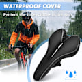 Miniatyrbilde 4 av 5: MTB-sal, Gel komfortabel sykkelsal, Herresal for komfort MTB Ergonomisk sykkelsete for menn Kvinner MTB/Sykkel/By B
