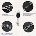 Pikkukuva 3 / 5: Retractable Key Holder - Pituus Retractable with Reinforced Spri