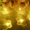 Miniatyrbillede 4 af 5: 4m Butterfly Ice Strip Curtain Light Julelys Kæde Net