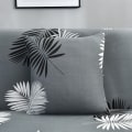 Miniatyrbillede 4 af 5: 3-personers udtrækkelig sofaovertræk, sofaovertræk med armlæn (190-230 cm)
