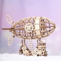 Miniatyrbillede 3 af 4: Træpuslespil 3D Jigsaw Mekanisk Model Konstruktionslegetøj Gave