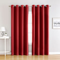 Miniatyrbillede 1 af 3: Blackout Gardiner Isoleret Gardiner Sort 140x175cm Moderne