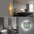 Miniatyrbillede 2 af 5: LED PIR Bevægelsessensor Væglampe 360 Grader USB Moderne