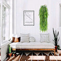 Miniatyrbillede 3 af 5: 1 stk. Kunstig Ivy 81 Mesh Girlande 90cm Kunstig Plante Udendørs