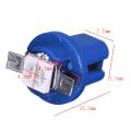 Miniatyrbilde 3 av 5: 10 stk T5 B8.5D 5050 SMD Blå LED-dashbordinstrumentlys
