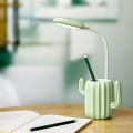 Miniatyrbilde 5 av 5: Rosa skrivebordslampe for barn, LED, USB-oppladbar, 3-nivå dimming B