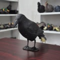 Miniatyrbillede 5 af 5: Dueskræmmer - Krage - Afskrækningsmiddel mod små fugle og duer