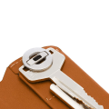 Miniatyrbillede 2 af 5: Nøglecover, anden udgave (slank lædernøgleorganisator, minimalis
