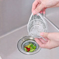 Miniatyrbillede 1 af 7: Køkkenvask Si Strainer Mesh Bag- 200 PCS Engangs Mesh Sink Str