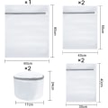 Miniatyrbilde 2 av 5: Set med 7 vaskemaskin vaskeri nett, gjenbrukbar vask nettpose/vaskeri nett/bh vaskeripose, vaskeri vaskeri nett for skjorter, bh-er, gensere, undertøy, frakker, jeans