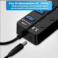 Miniatyrbillede 4 af 5: USB 3.0 Hub med separat afbryder og LED-lys, 4-port USB Hub