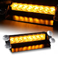 Pikkukuva 1 / 3: 8 Led keltainen hätäpoliisiauton kuorma-auton kojelaudan varoitusvilkku S