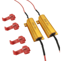 Miniatyrbilde 1 av 4: 50W 6ohm belastningsmotstander for å fikse LED-pærer raskt hyperblinkende sving