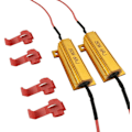 Miniatyrbillede 1 af 4: 50W 6ohm belastningsmodstande til LED-pærer til hurtig hyperblinkende drejesignal S