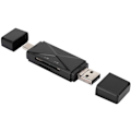 Miniatyrbild 1 av 5: Typ C-kortläsare, USB 2.0 5 i 1 OTG-multikortläsare Konverter