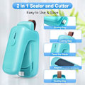 Miniatyrbillede 2 af 5: Mini Sealer, 2 i 1 Mini Pose Sealer Pose Sealer med C