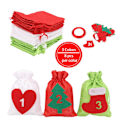 Pikkukuva 2 / 5: Jute-kangaskassi Advent-kalenteri lapsille, naisille ja miehille