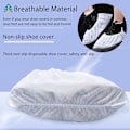 Miniatyrbilde 2 av 5: Hvit 100-pakks engangs skootrekk i nonwoven for teppe