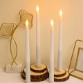 Miniatyrbillede 3 af 5: Hvide LED stearinlys juleferie bryllup fødselsdag p