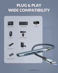 Miniatyrbilde 2 av 5: Type-C bærbar konverter Dock en dra fire Splitter USB 3.0