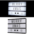 Miniatyrbillede 4 af 5: LED Lysboks, USB-drevet A4 LED Lysboks, Batteri og LED Dec