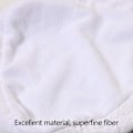 Miniatyrbilde 4 av 5: Rengjøringsputer, sett med 8 trekantede dampmoppmatter Universal mikrofiber rengjøringsputer Vaskbare mopper med andre dampmopper Reservedeler Kompatibel